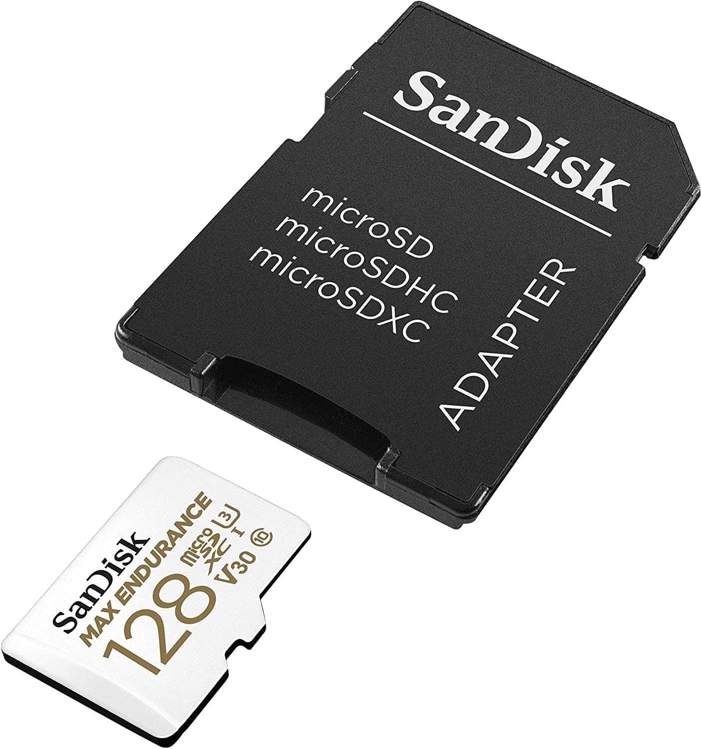 Max Endurance Microsdxc Card Sqqvr 128G (60 000 Hrs) Uhs-I C10 U3 V30 100Mb
