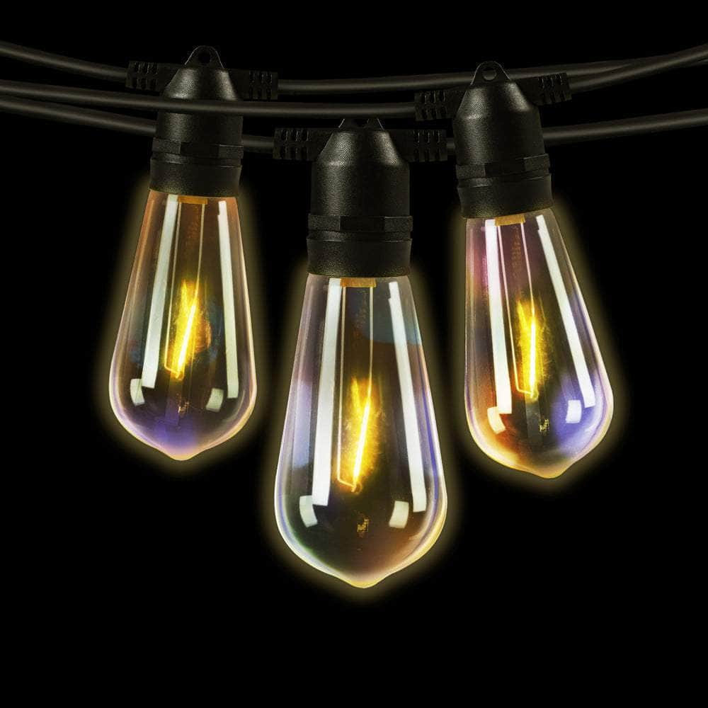 Mazam 14M LED Festoon String Lights Christmas Wedding Party Garden Waterproof