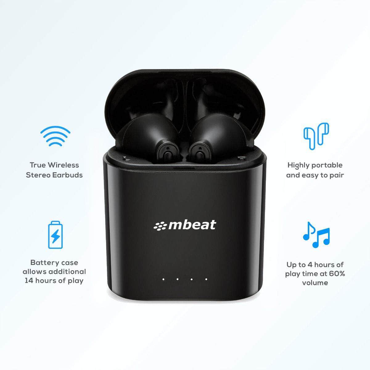 Mbeat E1 True Wireless Earbuds