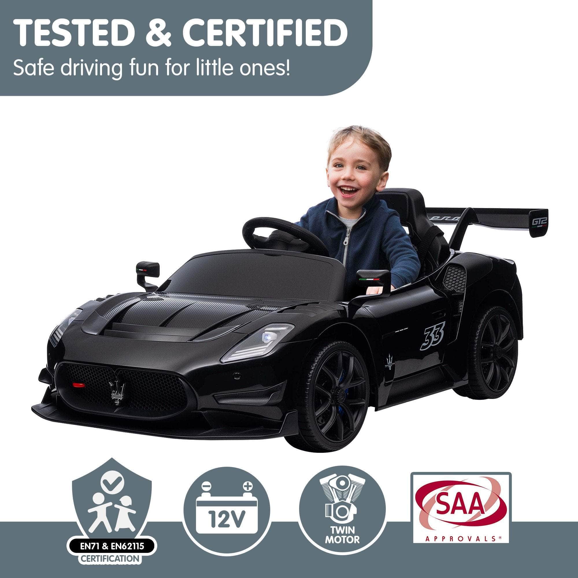 MC20 GT2 Licensed Electric Kids Ride On Race Car