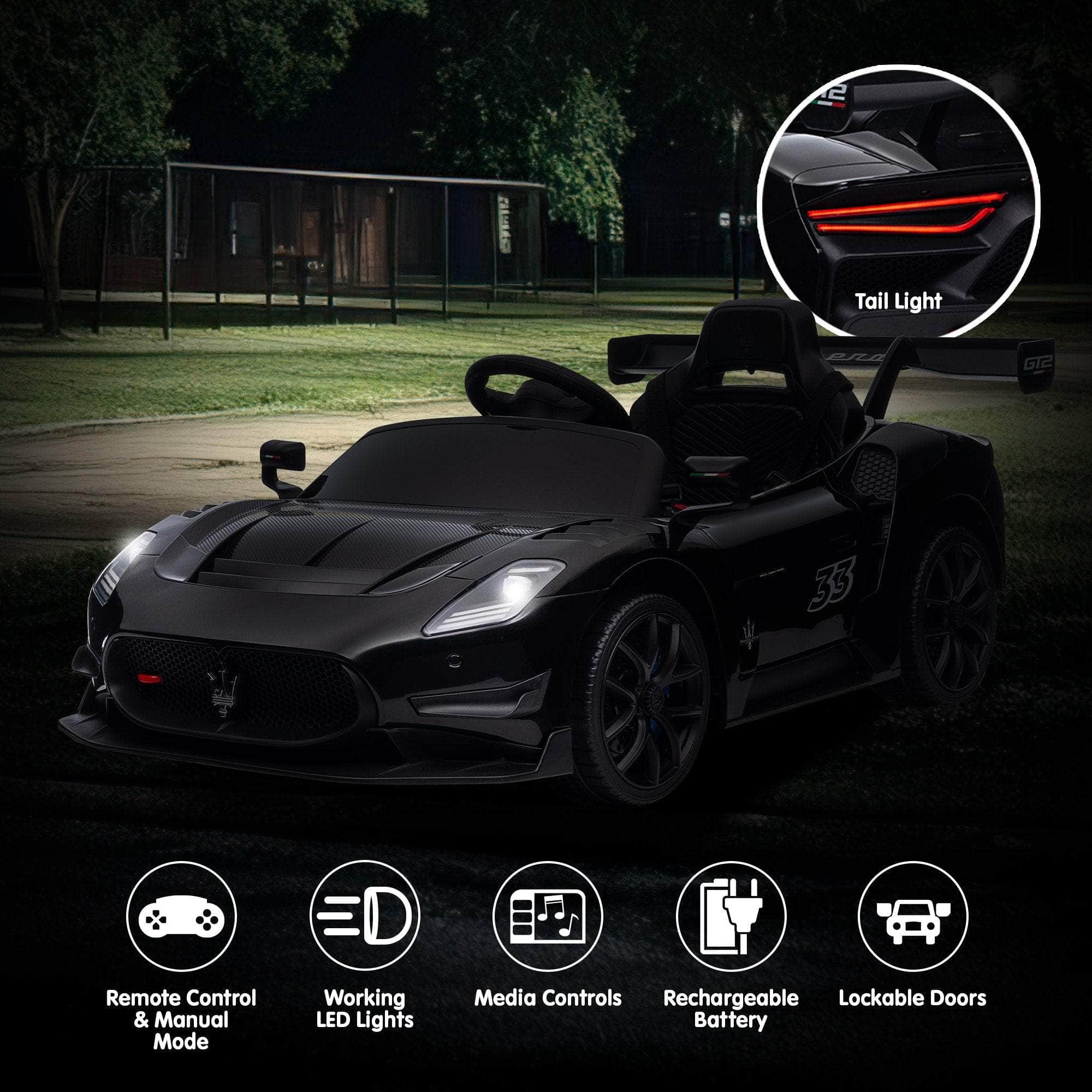 MC20 GT2 Licensed Electric Kids Ride On Race Car
