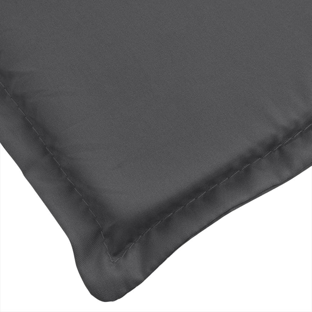 Melange Anthracite Sun Lounger Cushion