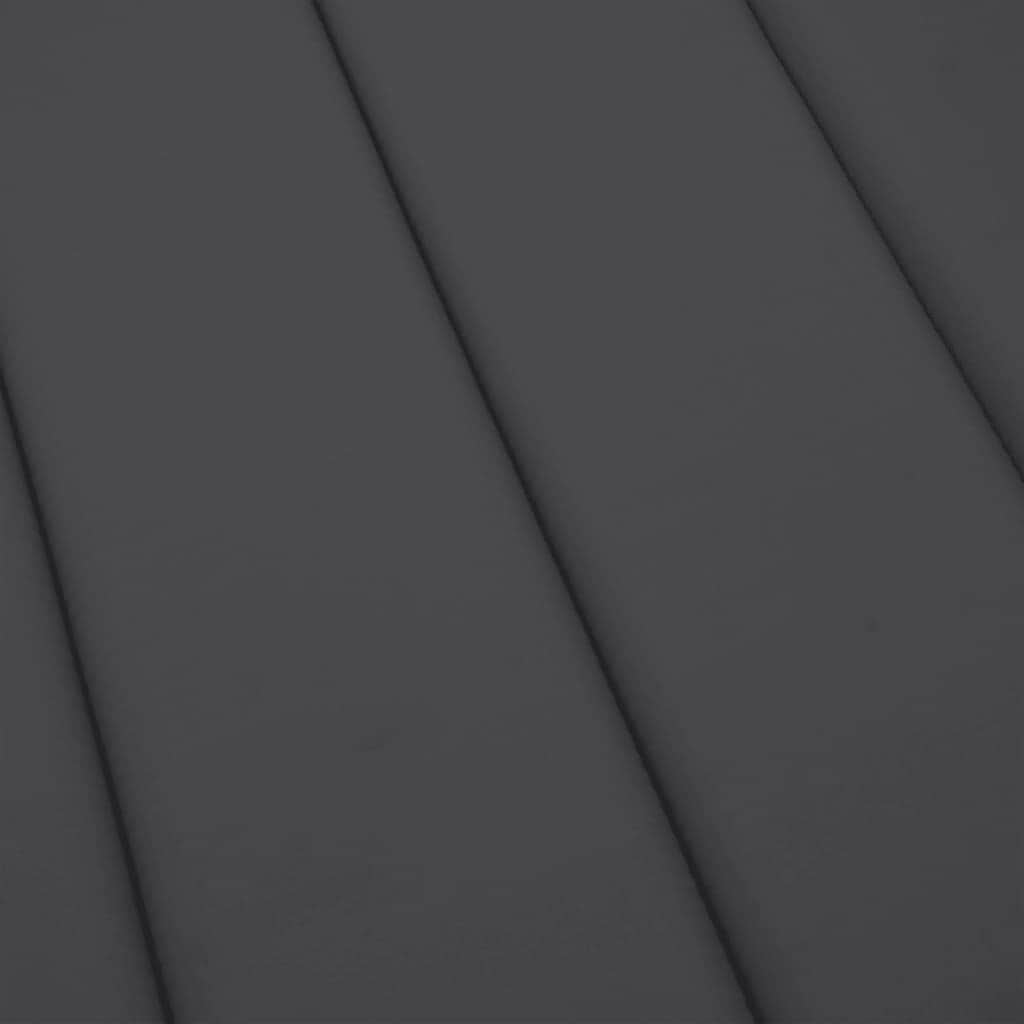 Melange Anthracite Sun Lounger Cushion