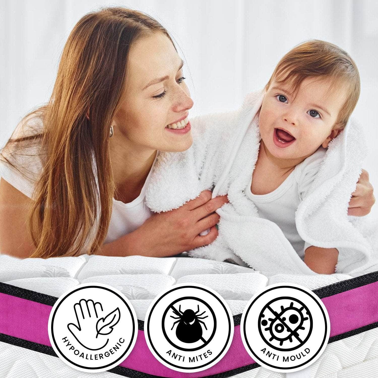 Memory Foam Cool Gel Infused King Mattress