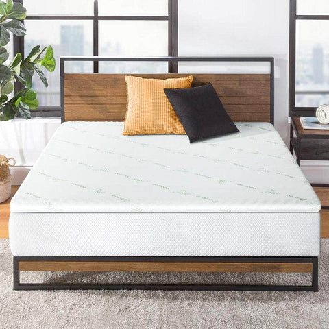 Memory Foam Mattress Topper Cool Gel Bamboo Double/King/Single