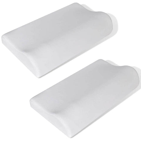 Memory Foam Orthopedic Neck Pillow 2 pcs