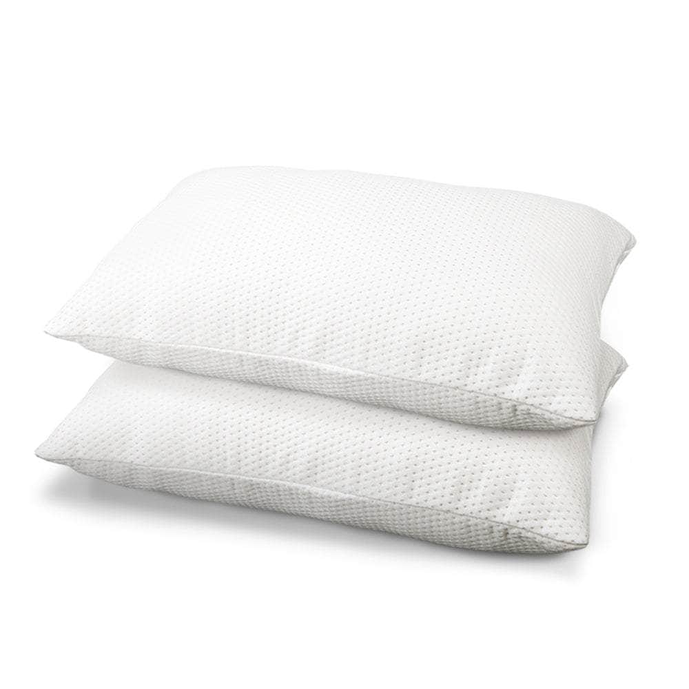 Memory Foam Pillow 19Cm Thick Twin Pack