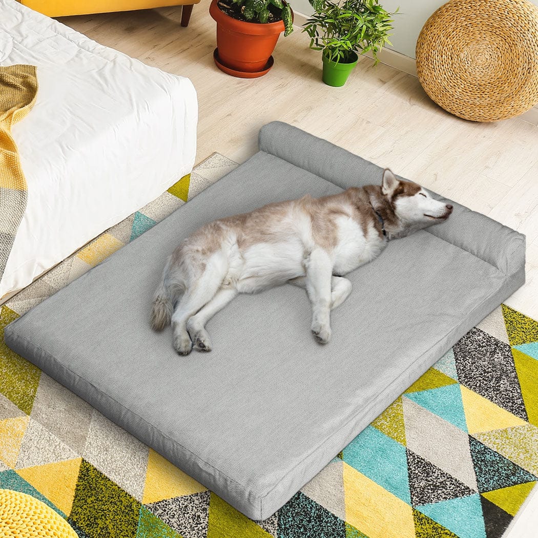 Chew-Proof Orthopedic Pet Bed (Grey) - Grey colour - photo 36