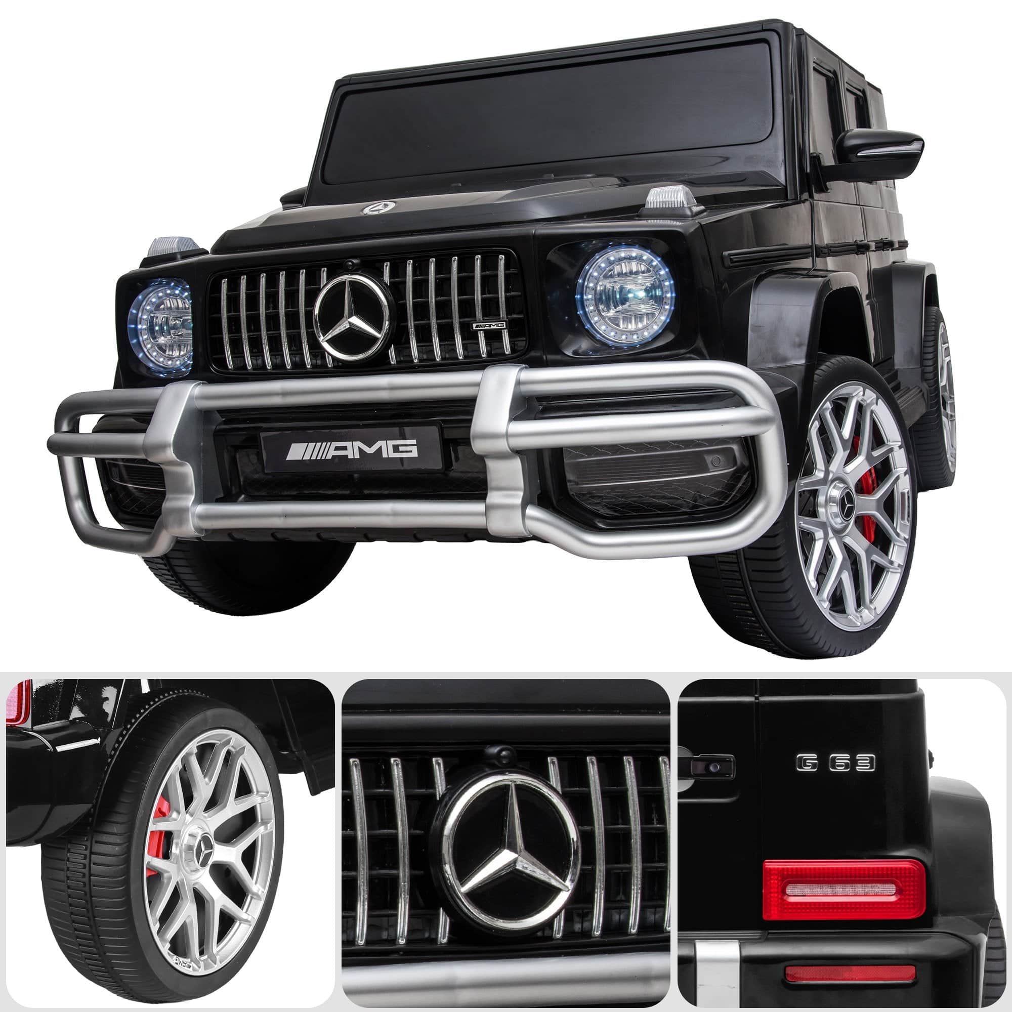 Mercedes Benz Amg G63 Kids Electric Two Seater Ride On Car With