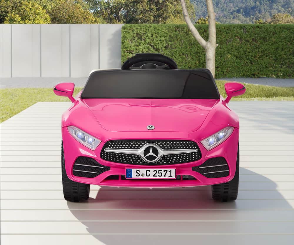 Mercedes-Benz Kids Ride On Car 12V Electric Toy w/ Remote Pink