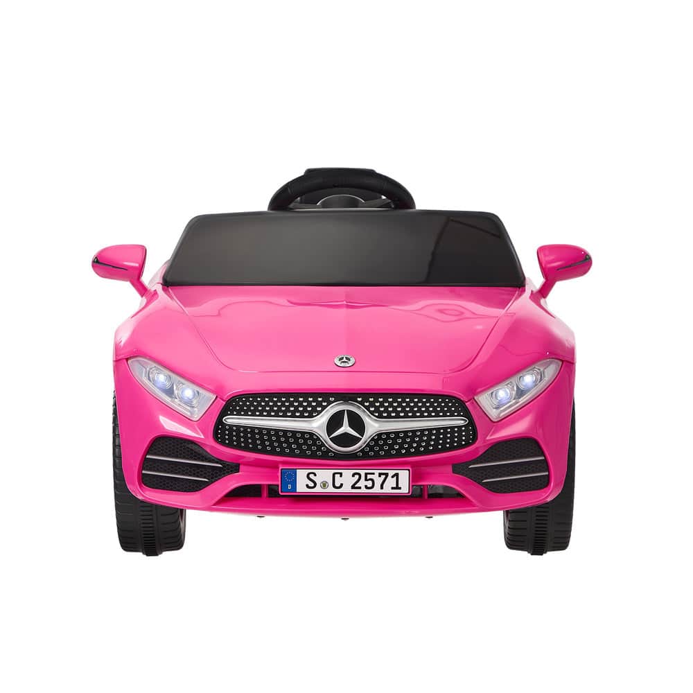 Mercedes-Benz Kids Ride On Car 12V Electric Toy w/ Remote Pink