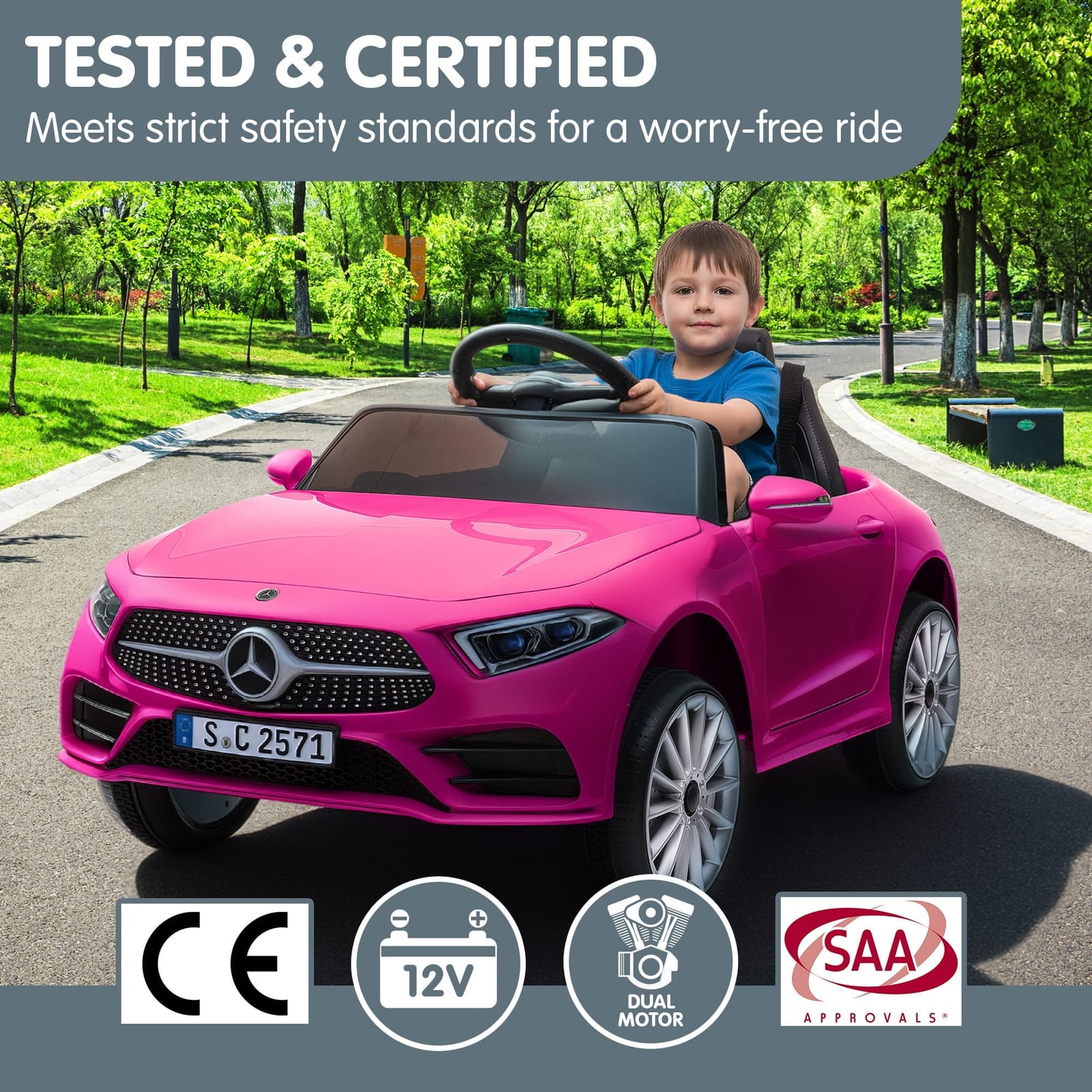 Mercedes CLS 350 Electric Ride On Car Remote | Simpledeals