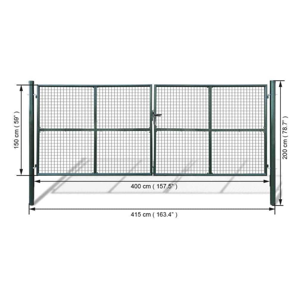 Mesh Garden Gate