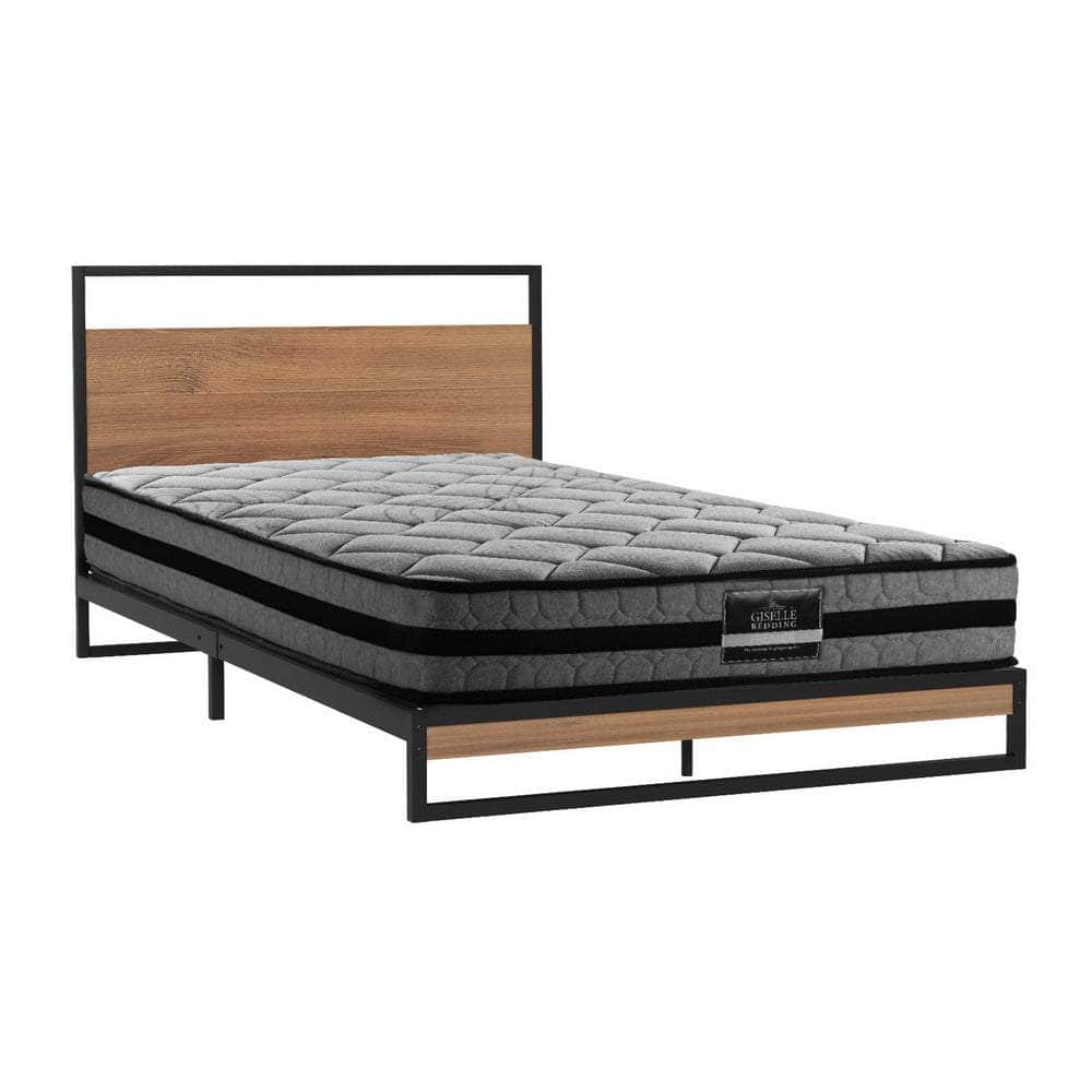 Metal Bed Frame Beds Platform with Mattress