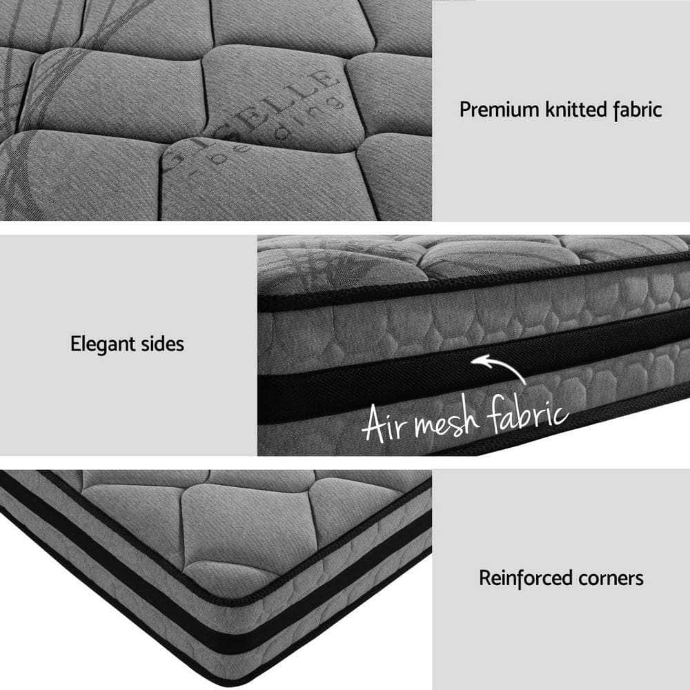 Metal Bed Frame Beds Platform with Mattress
