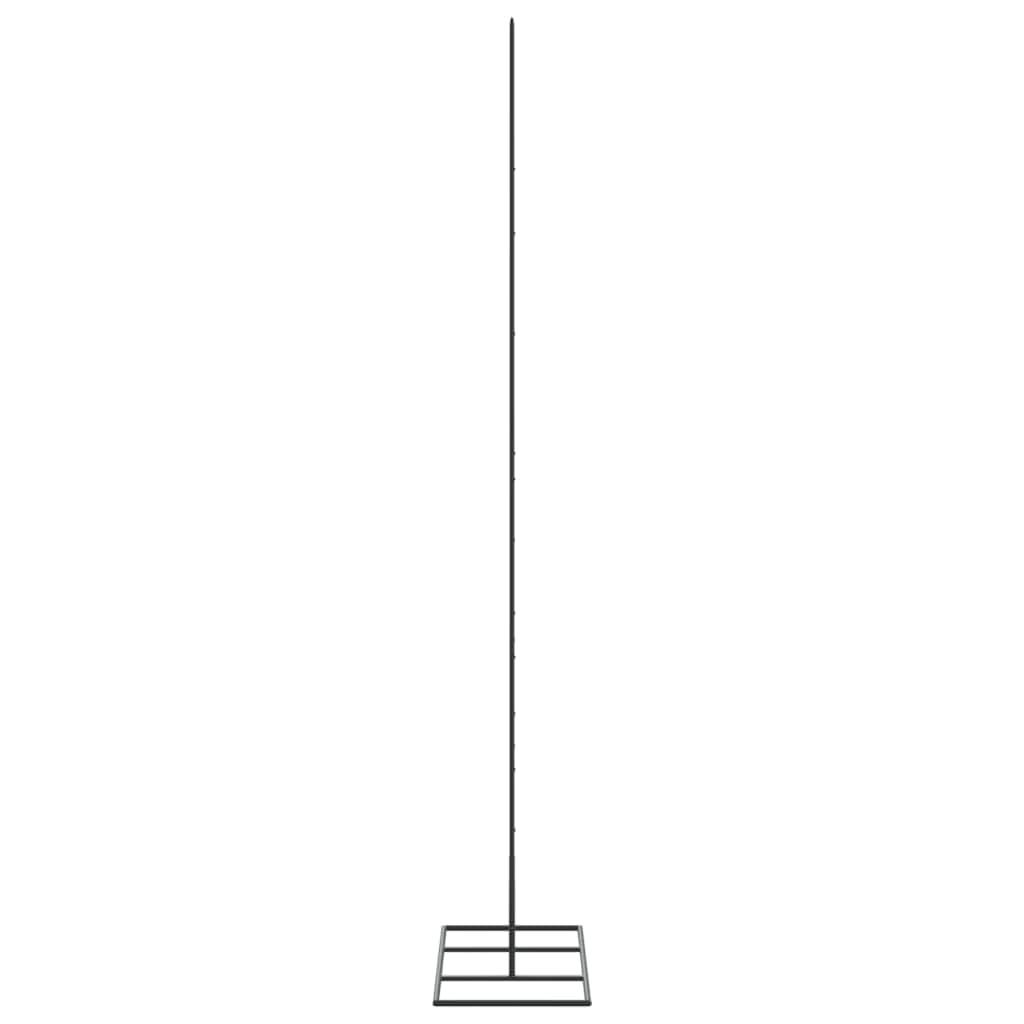 Metal Christmas Tree for Decoration in Black  150 cm