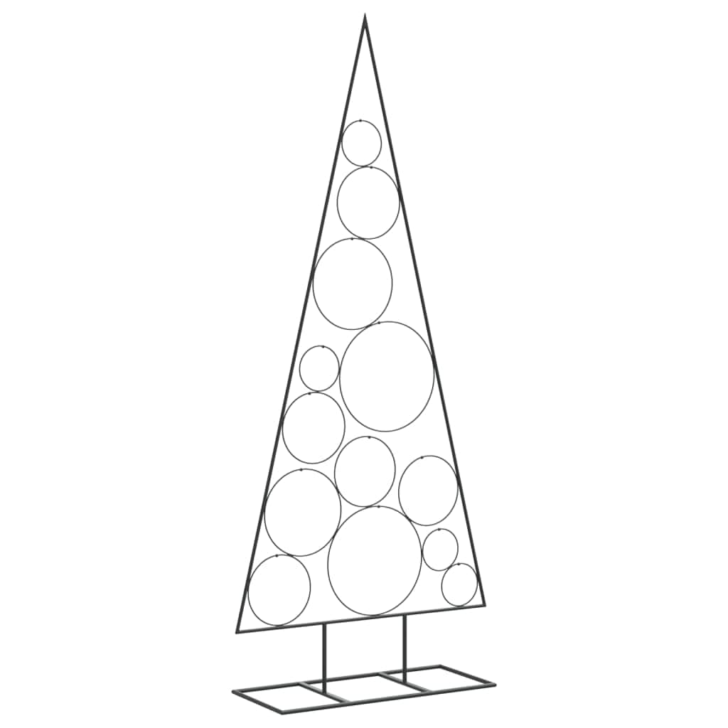 Christmas Trees - Metal Christmas Tree for Decoration in Black  150 cm