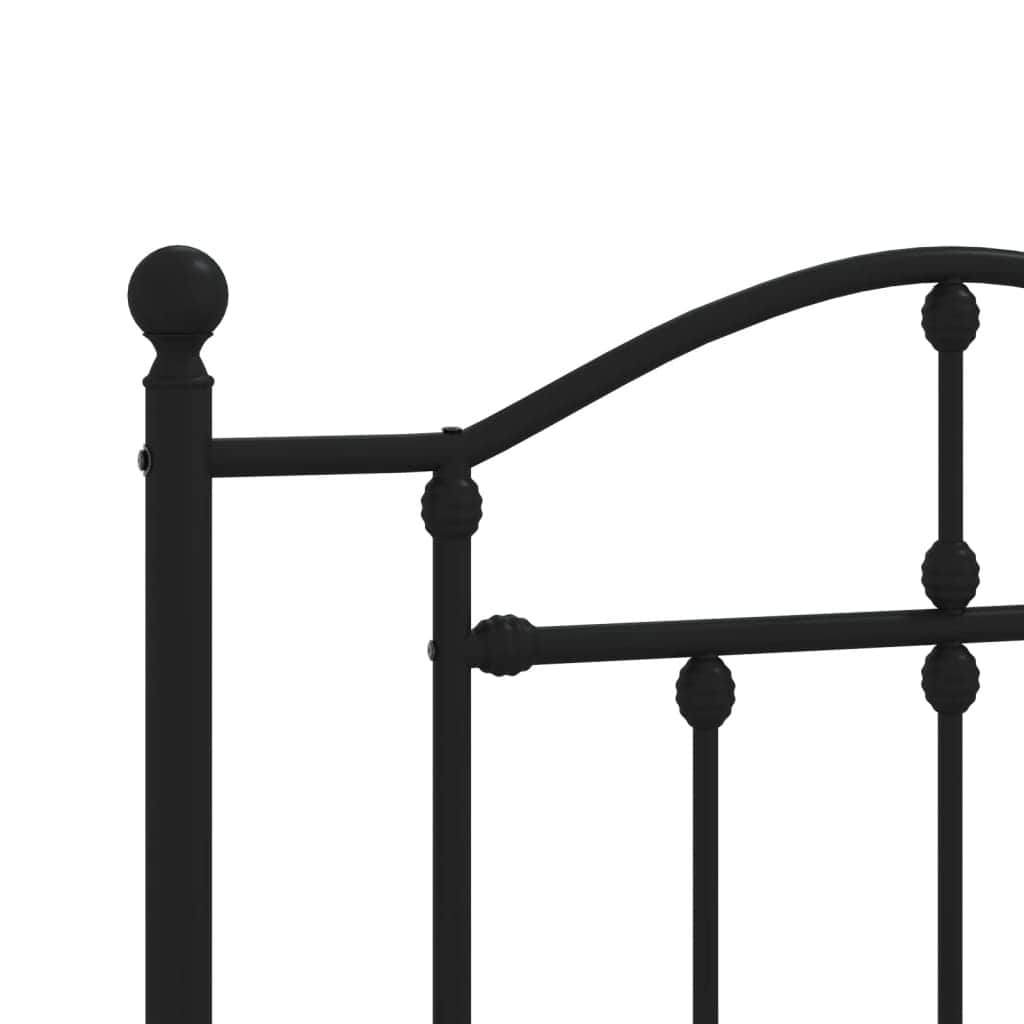 Metal Headboard-Black