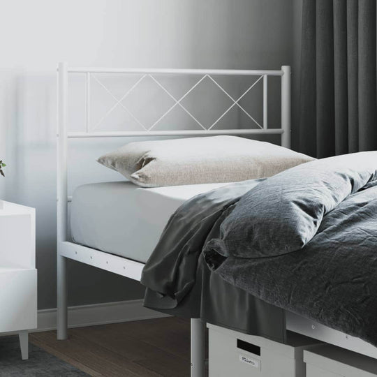Metal Headboard White - Headboards & Footboards