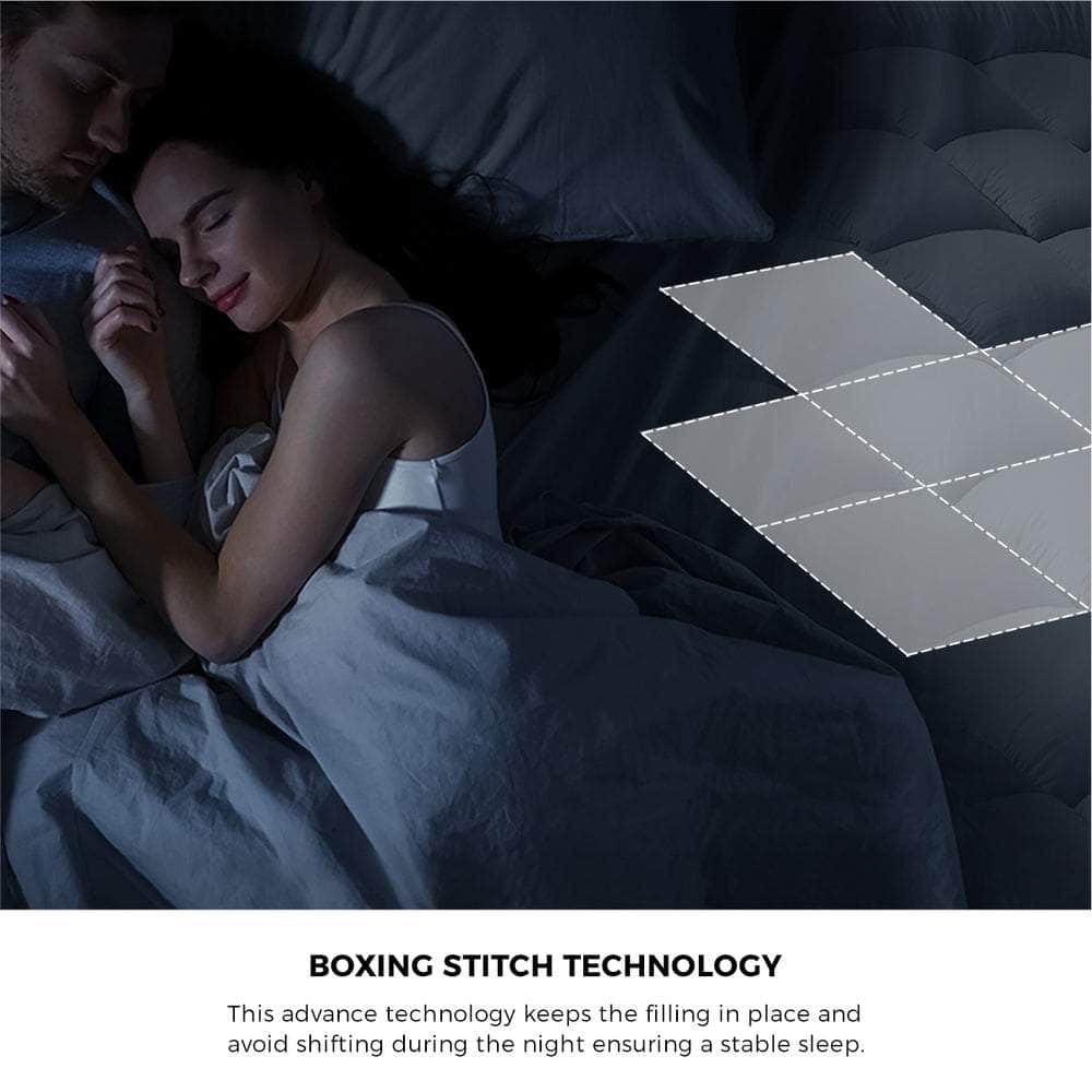 Microfiber Queen Quilt Duvert Insert 400GSM