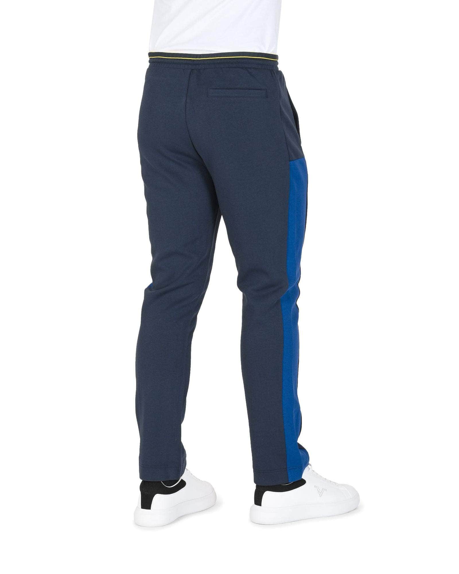 Midnight Movement Hugo Boss Men'S Navy Cotton Blend Stretch Pants