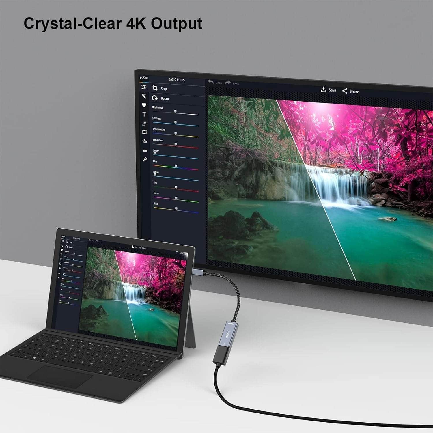 Mini DP to HDMI Adapter (Thunderbolt Compatible)