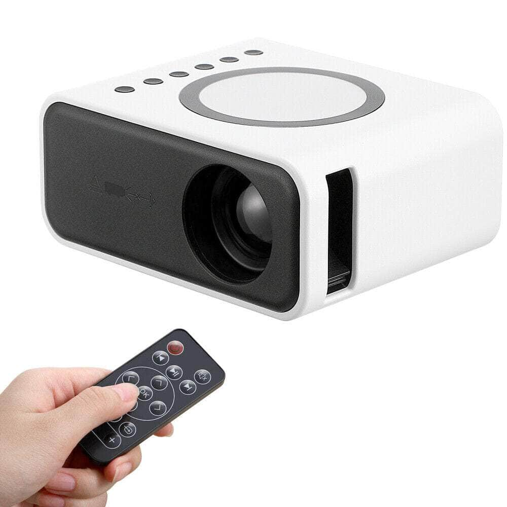 Mini Portable Smart Projector Hd 1080P Android Wifi Bluetooth Home Theater New