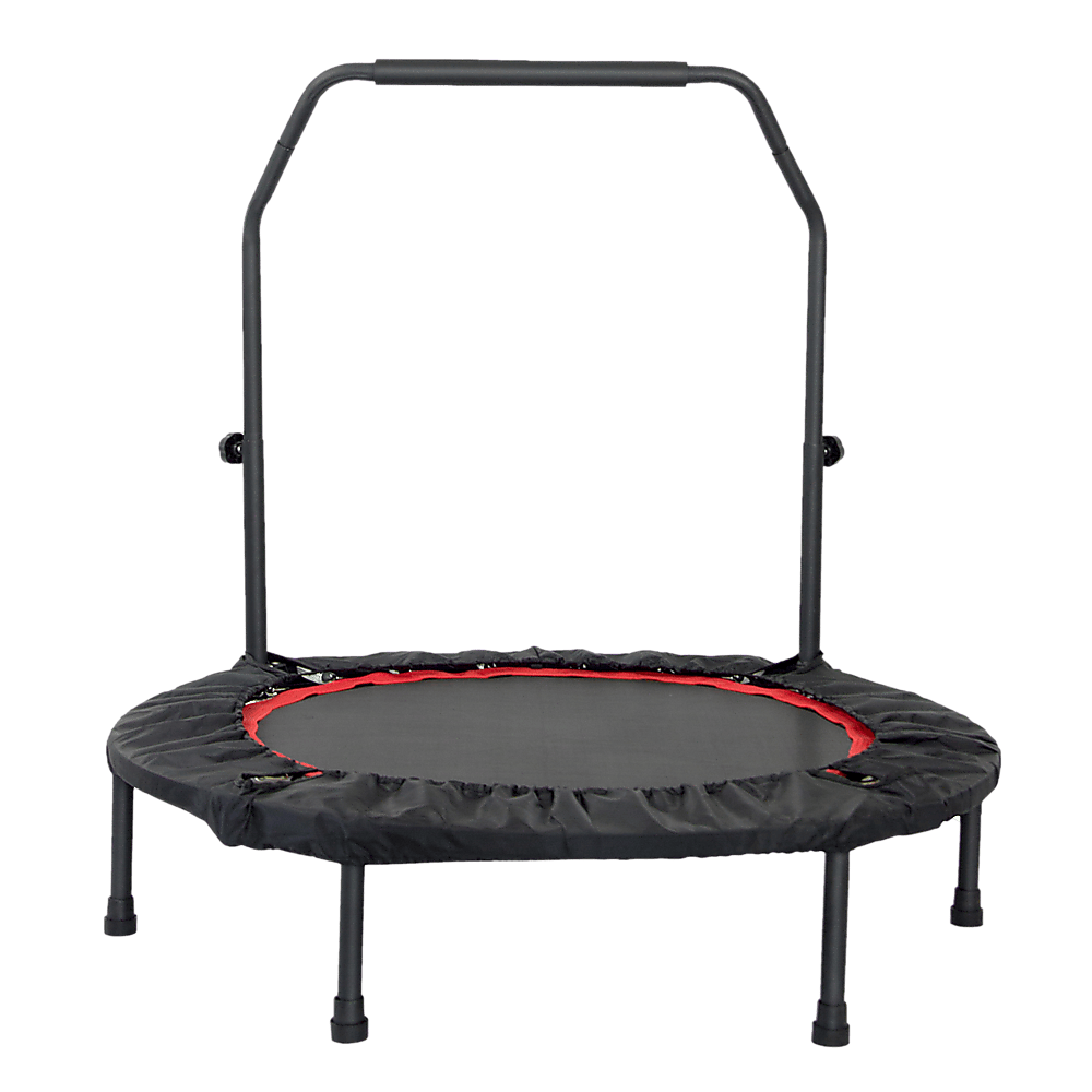 Mini Rebounder Trampoline With Handle Rail