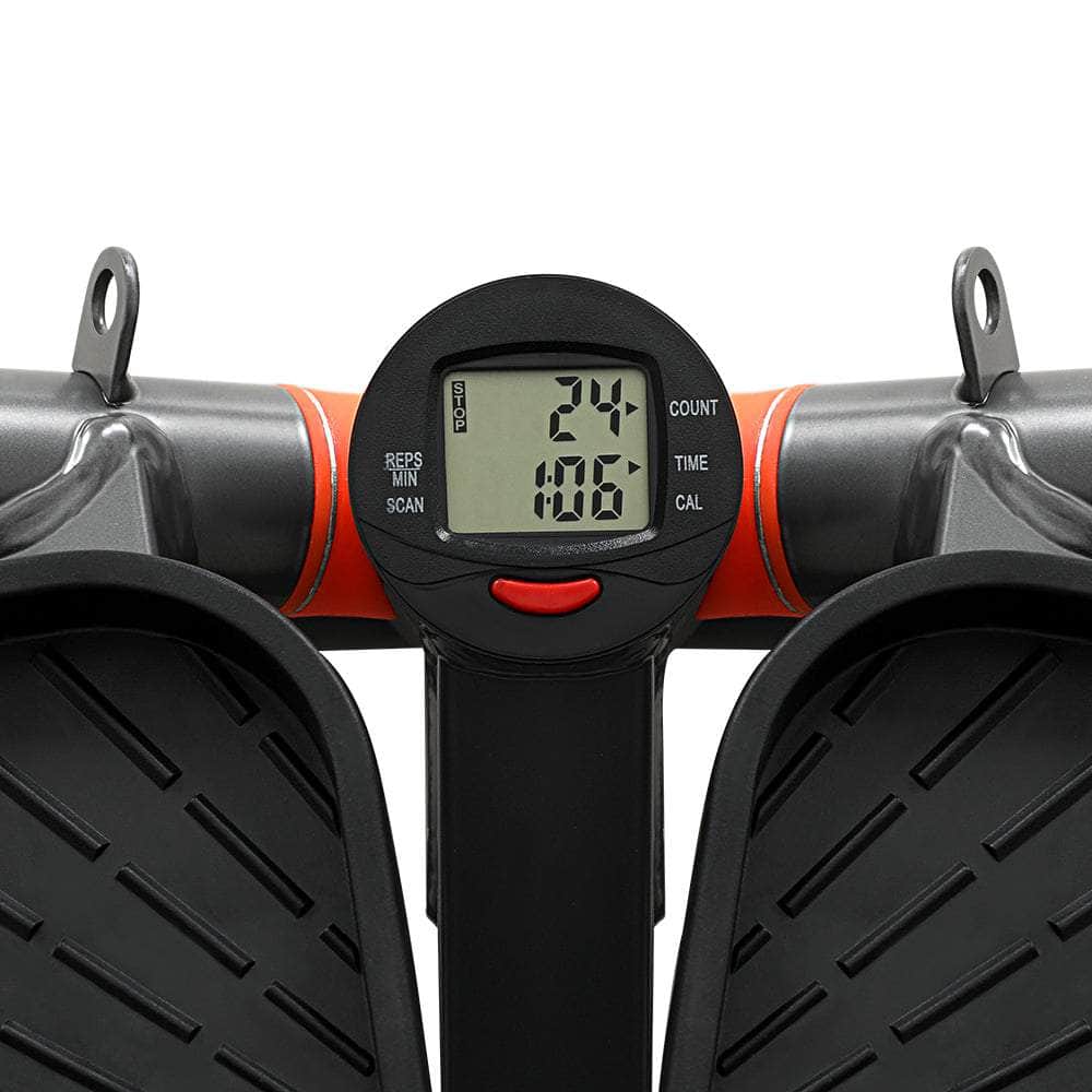 Mini Stepper With Resistance Rope Aerobic Step Trainer Home Gym 150Kg