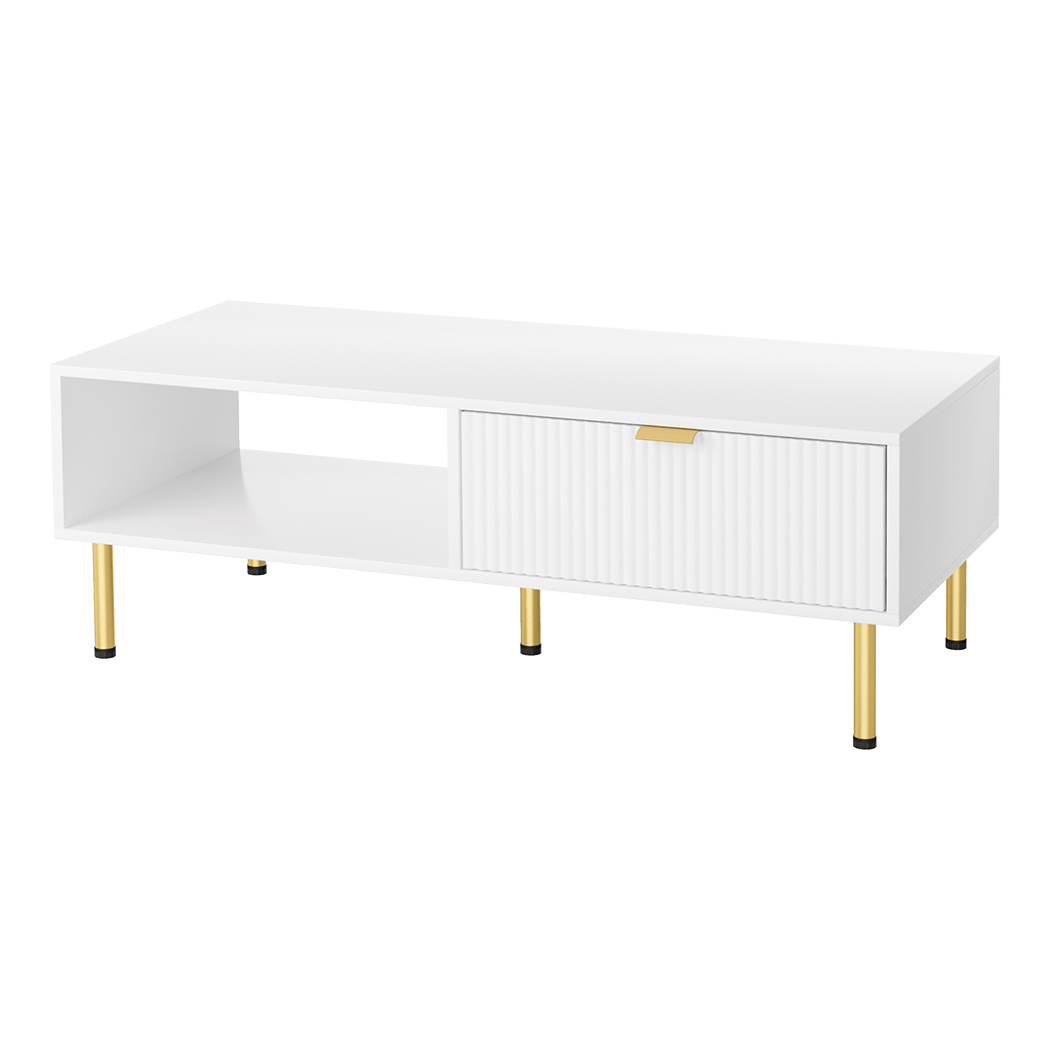 Minimalist 110cm Coffee Table  Multipurpose Use Classic Durable