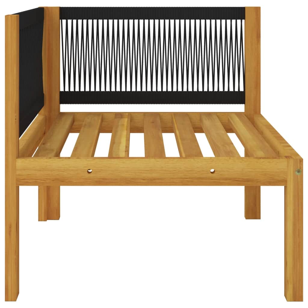 Minimalist 2 seater Garden Bench with Relaxing Seating Modern Living