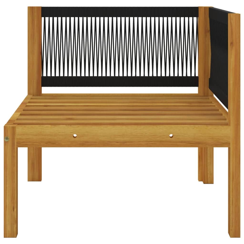 Minimalist 2 seater Garden Bench with Relaxing Seating Modern Living
