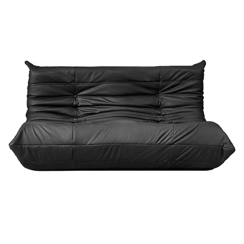 Minimalist 2 Seaters Floor Sofa Caterpillar Lounge  Comfortable