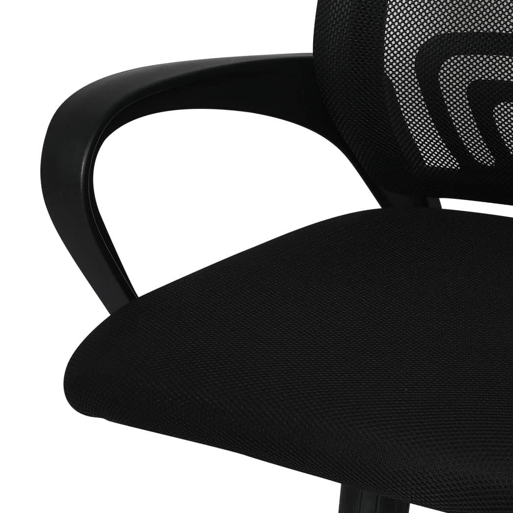 Minimalist 2x Office Chair Gaming Computer Grey  Comfortable Design