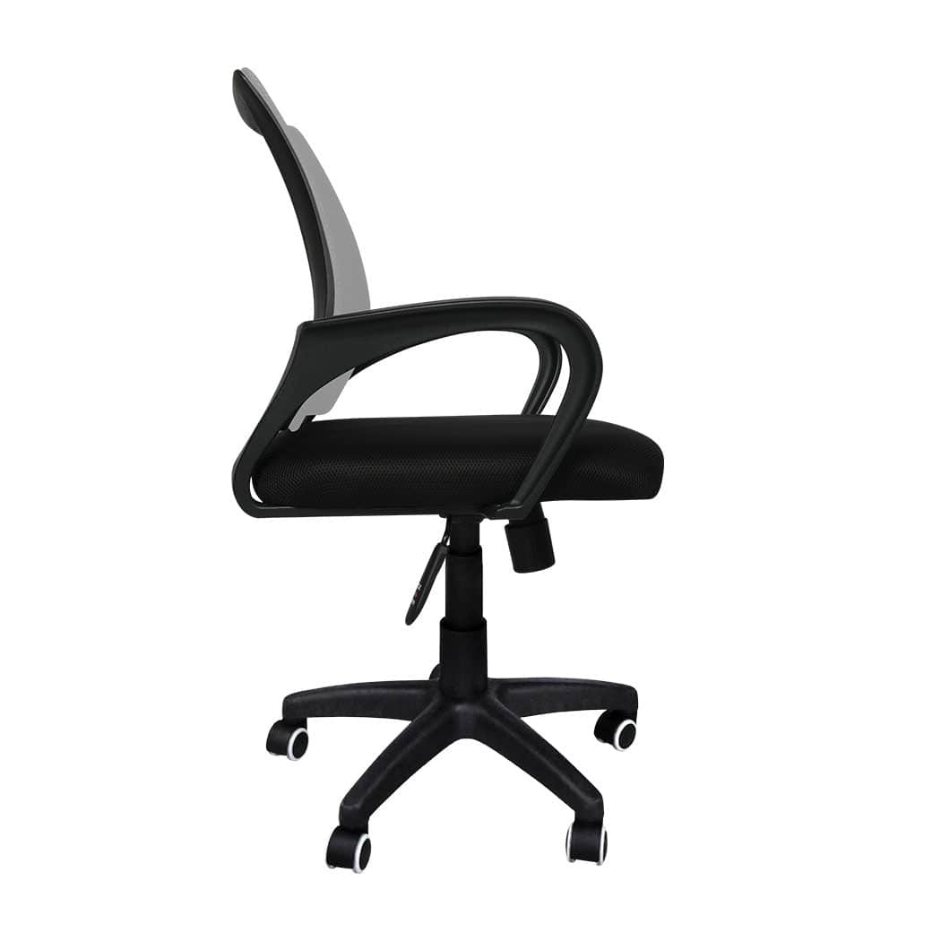 Minimalist 2x Office Chair Gaming Computer Grey  Comfortable Design