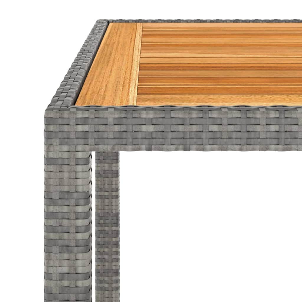 Minimalist 3 Piece Garden Dining Set Indoor Outdoor Use Boho