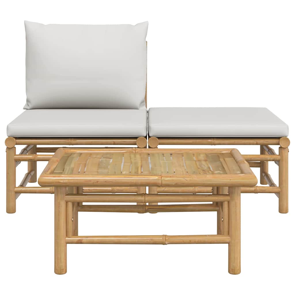 Minimalist 3 Piece Garden Lounge Set Relaxing Seating Essentials