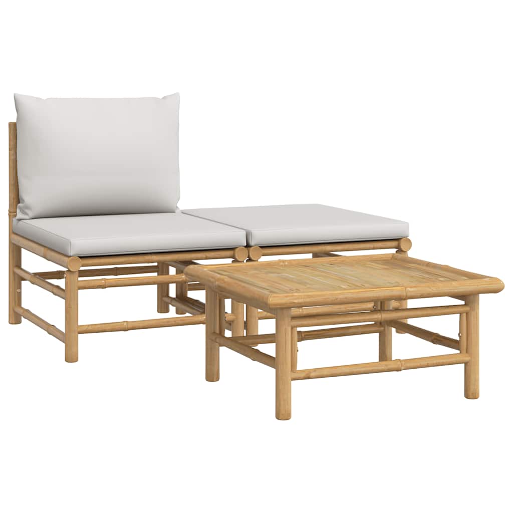 Minimalist 3 Piece Garden Lounge Set Relaxing Seating Essentials