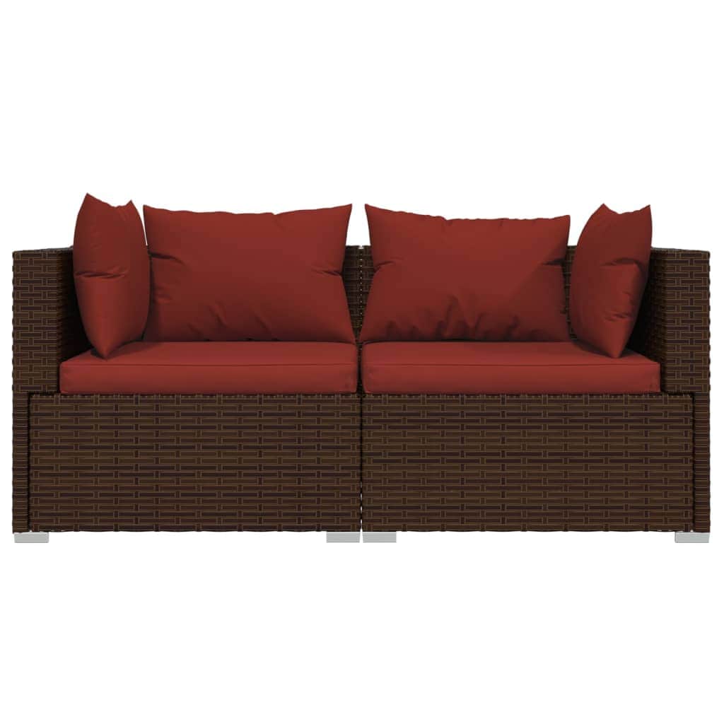 Minimalist 3 Piece Garden Lounge Set Relaxing Seating Summer