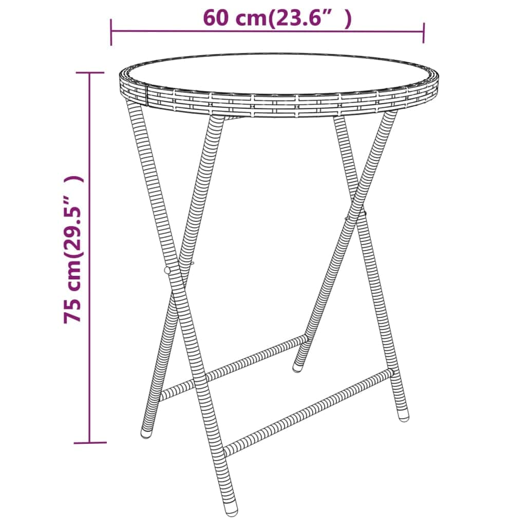 Minimalist 5 Piece Garden Bistro Set Living Space Upgrade Boho