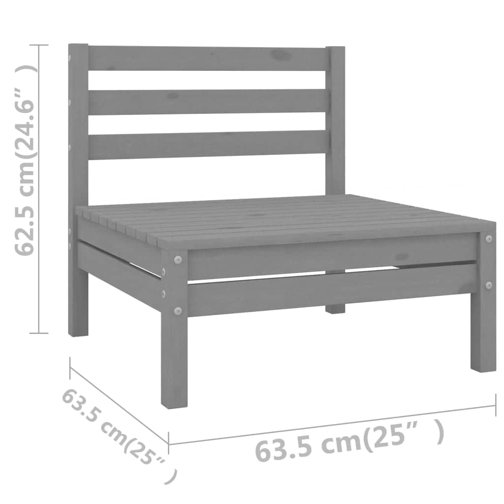Minimalist 6 Piece Garden Lounge Set Home Decor Accent Garden Leisure