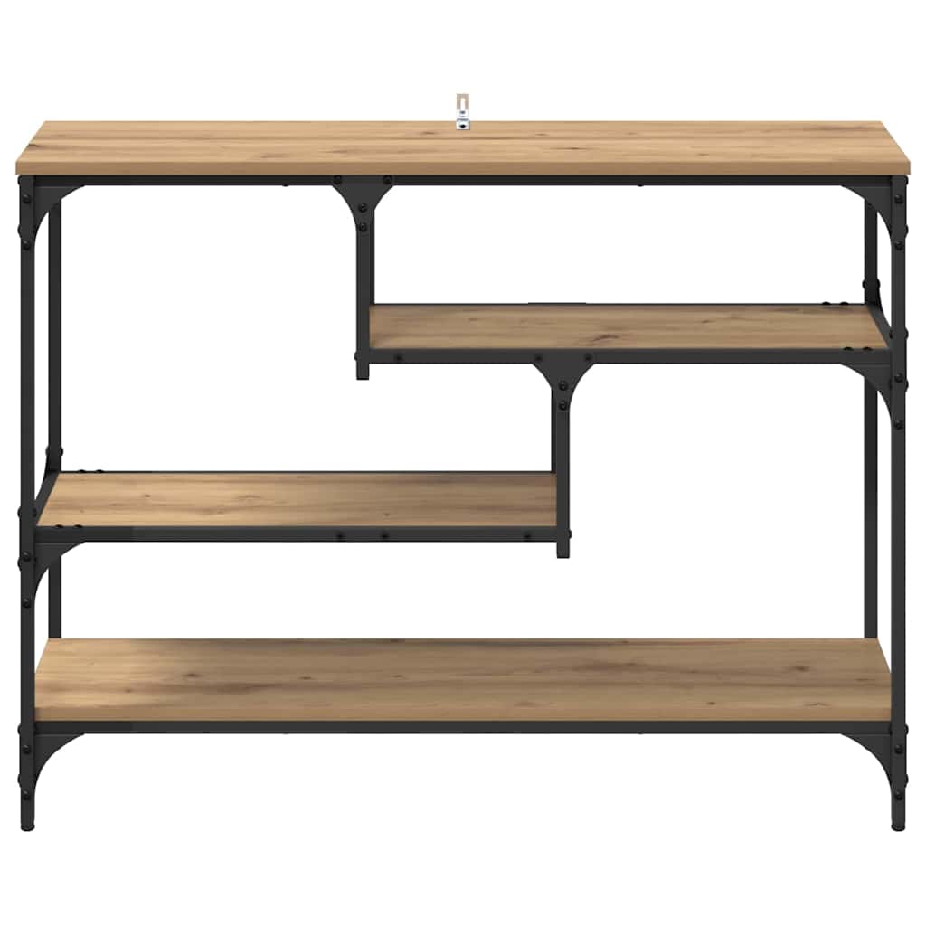 Minimalist Console Table Artisan oak Engineered wood - Comfortable