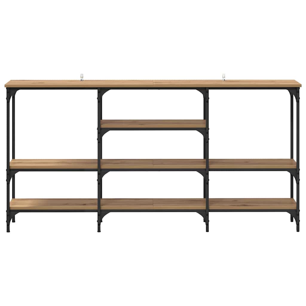 Minimalist Console Table Artisan oak Engineered wood - High Quality