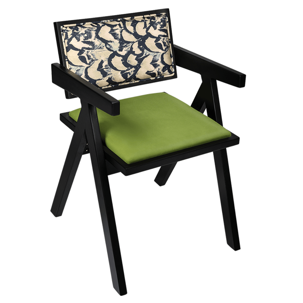 Minimalist Dining Chair Retro Backrest Chair x6  Durable Frame