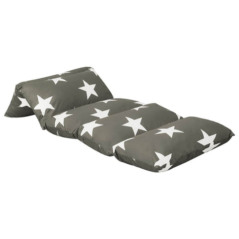 Minimalist Foldable Mattress Kids Pillow Dark Grey Medium  Premium