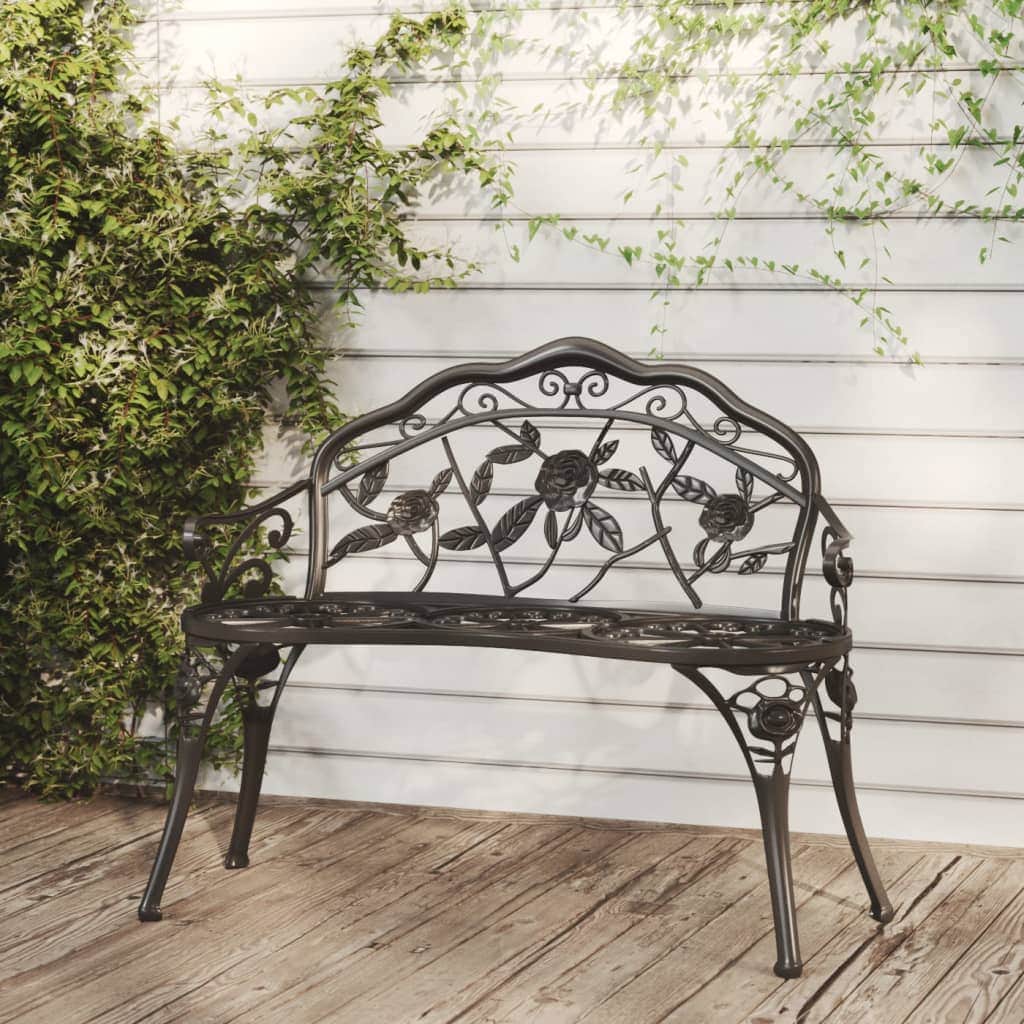 Minimalist Garden Bench 99 cm Cast Garden Gathering Home Comfort