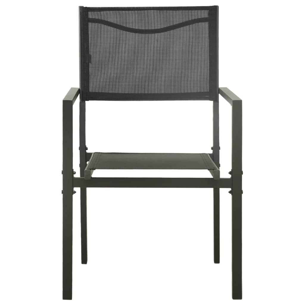 Minimalist Garden Chairs 4 pcs Textilene Daily Living Essential Modern Living