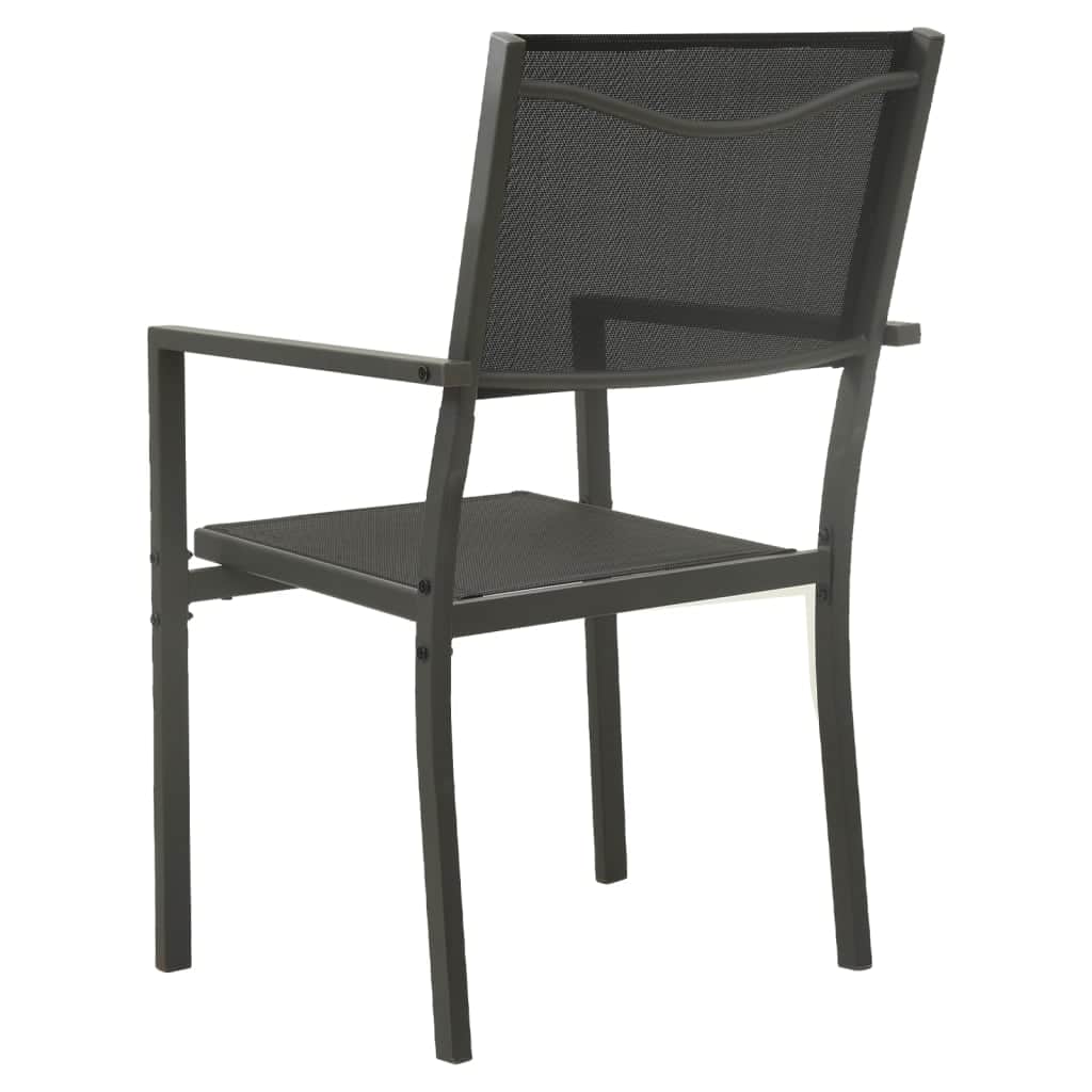 Minimalist Garden Chairs 4 pcs Textilene Daily Living Essential Modern Living