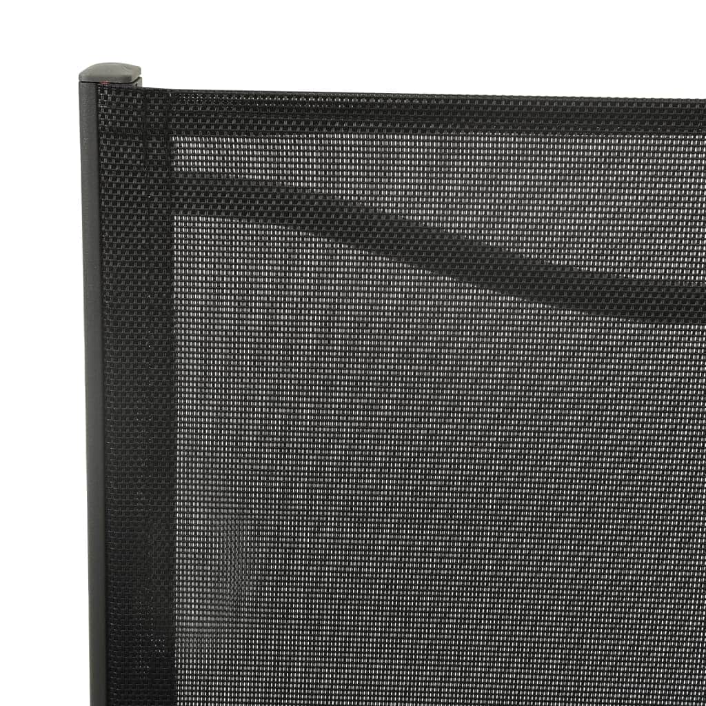 Minimalist Garden Chairs 4 pcs Textilene Daily Living Essential Modern Living