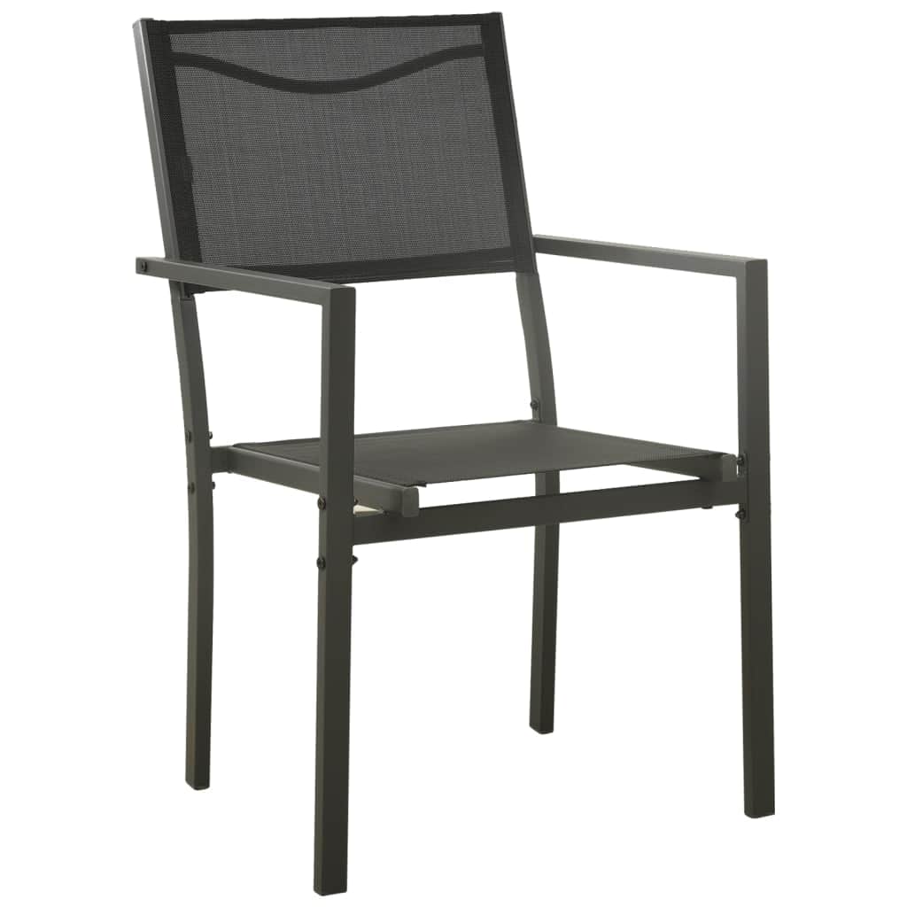 Minimalist Garden Chairs 4 pcs Textilene Daily Living Essential Modern Living